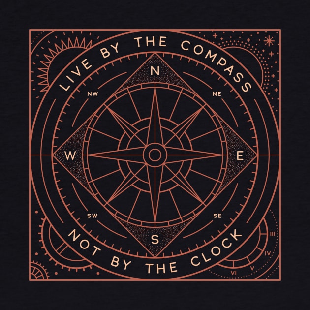 Live By The Compass by Thepapercrane